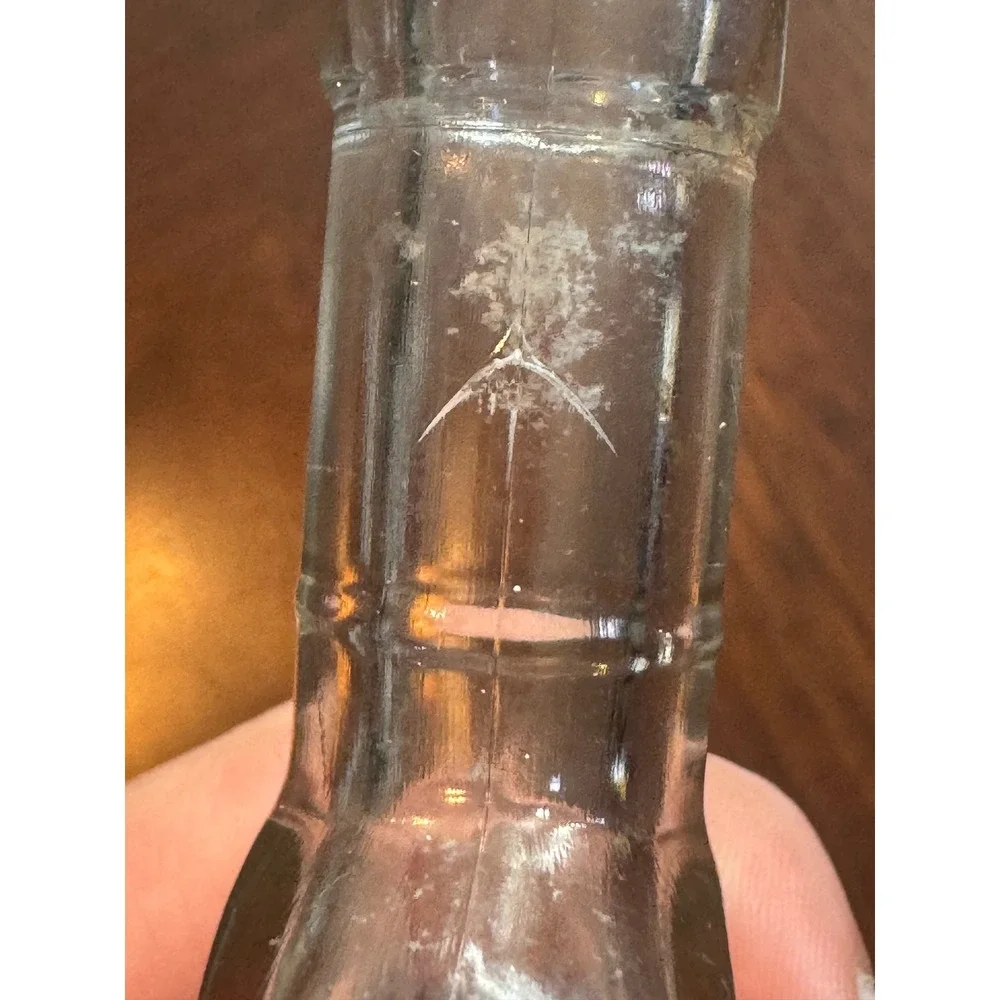 Antique VTG Apothecary Clear Glass Bottle Trio Hazel Atlas Lot set of 3 decor